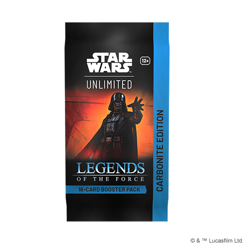 Star Wars Unlimited: Legends of the Force Carbonite Booster Pack - A Muse N Games